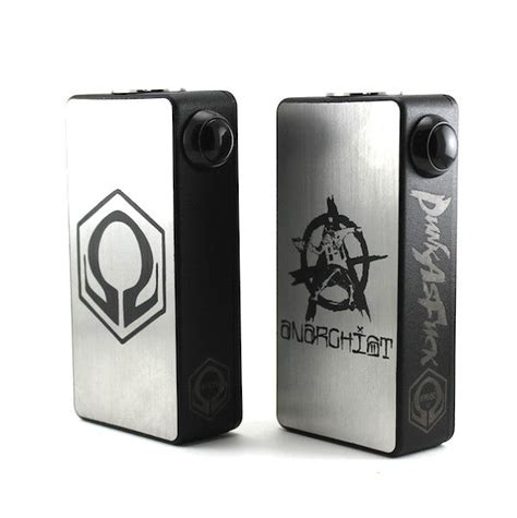 hexohm v2 brushed stainless steel 110 watt box mod|HexOhm V2 by Craving Vapor Review .